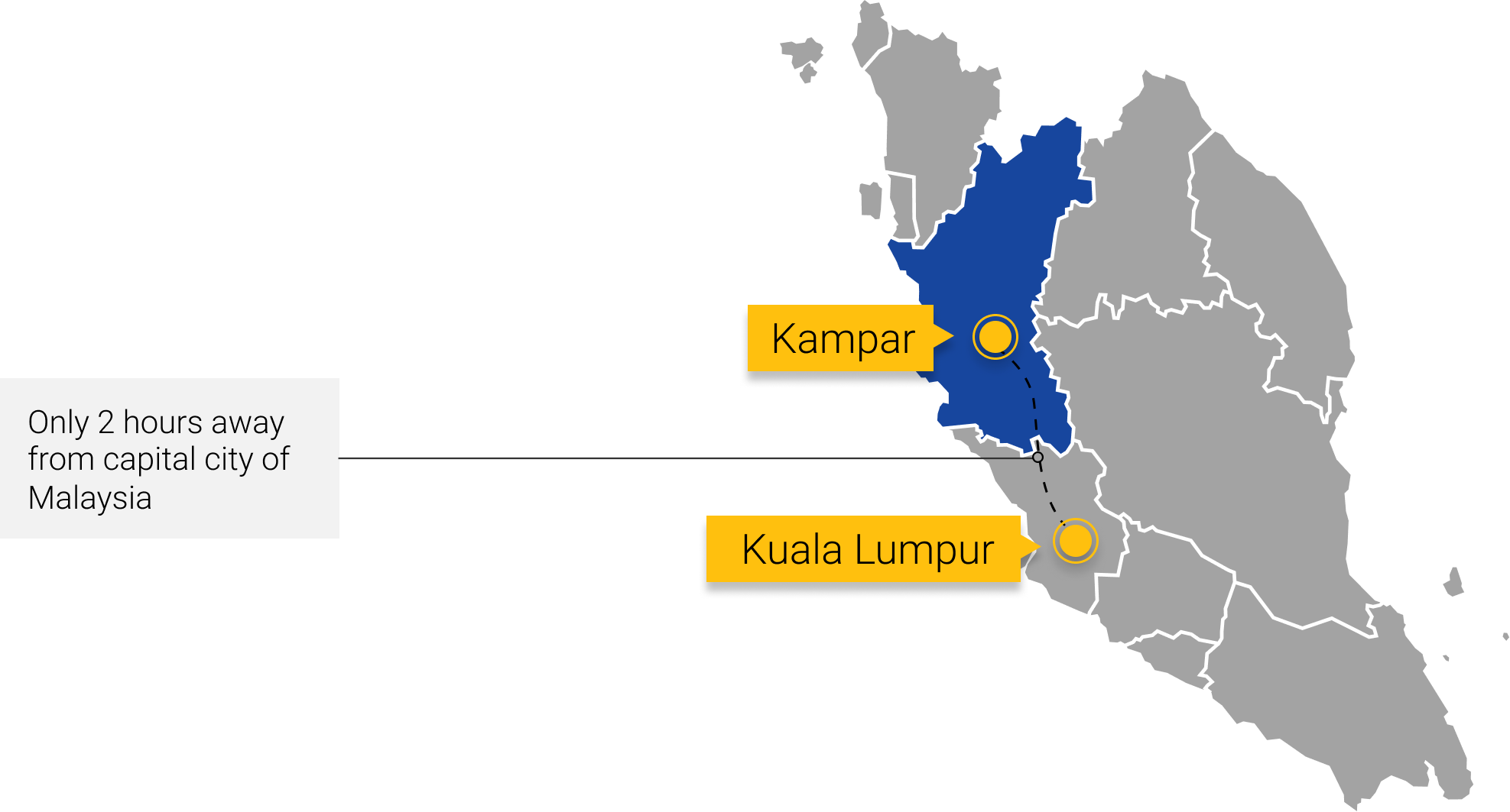 Kampar Map